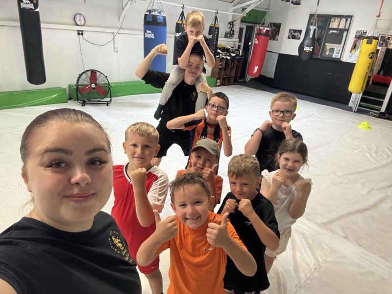 Other image for Young boxer on a real fundraising mission
